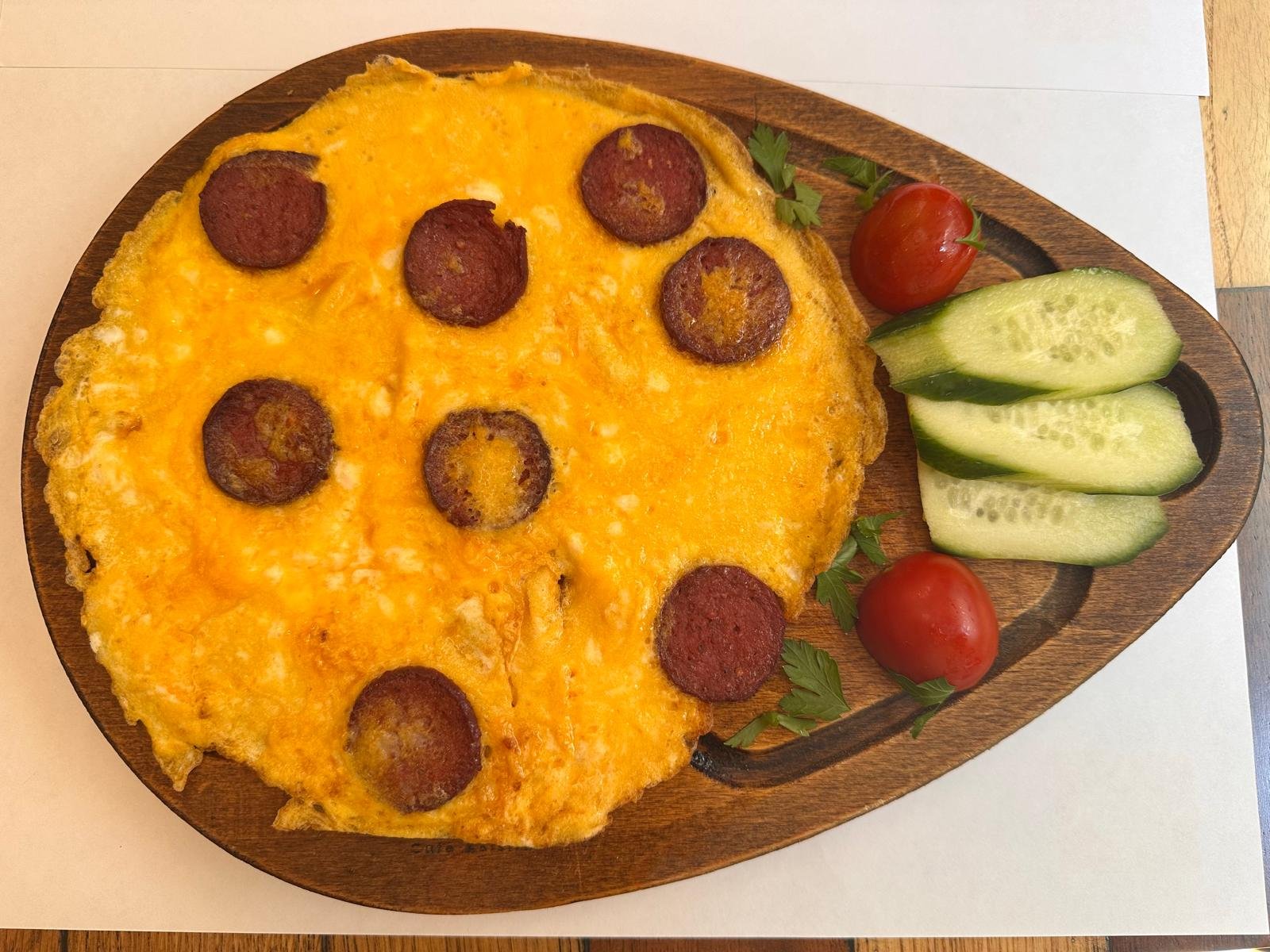 Sucuklu Omlet